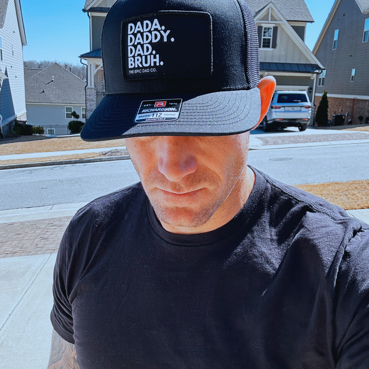 Dada. Daddy. Dad. Bruh. Snapback