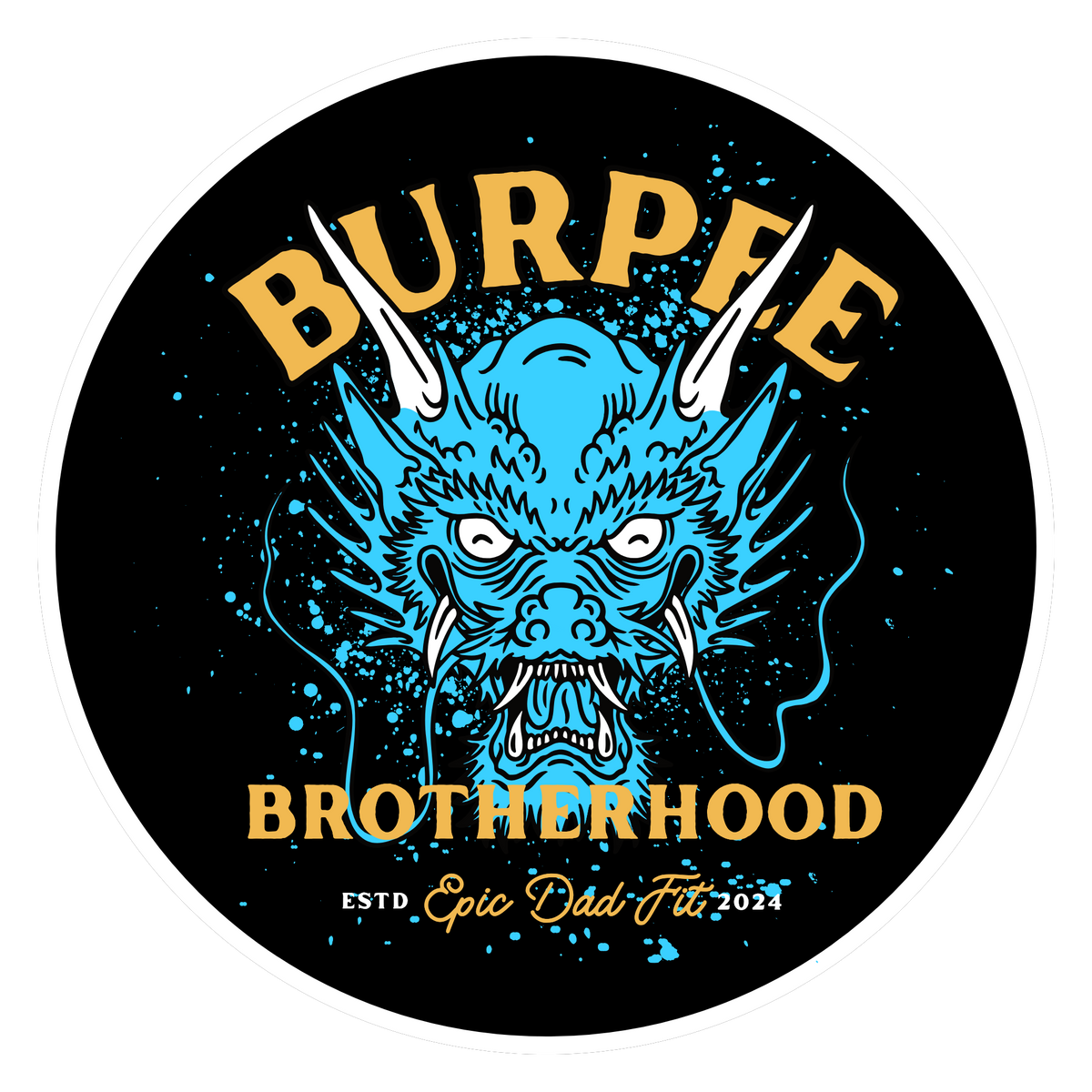 Burpee Brotherhood Sticker