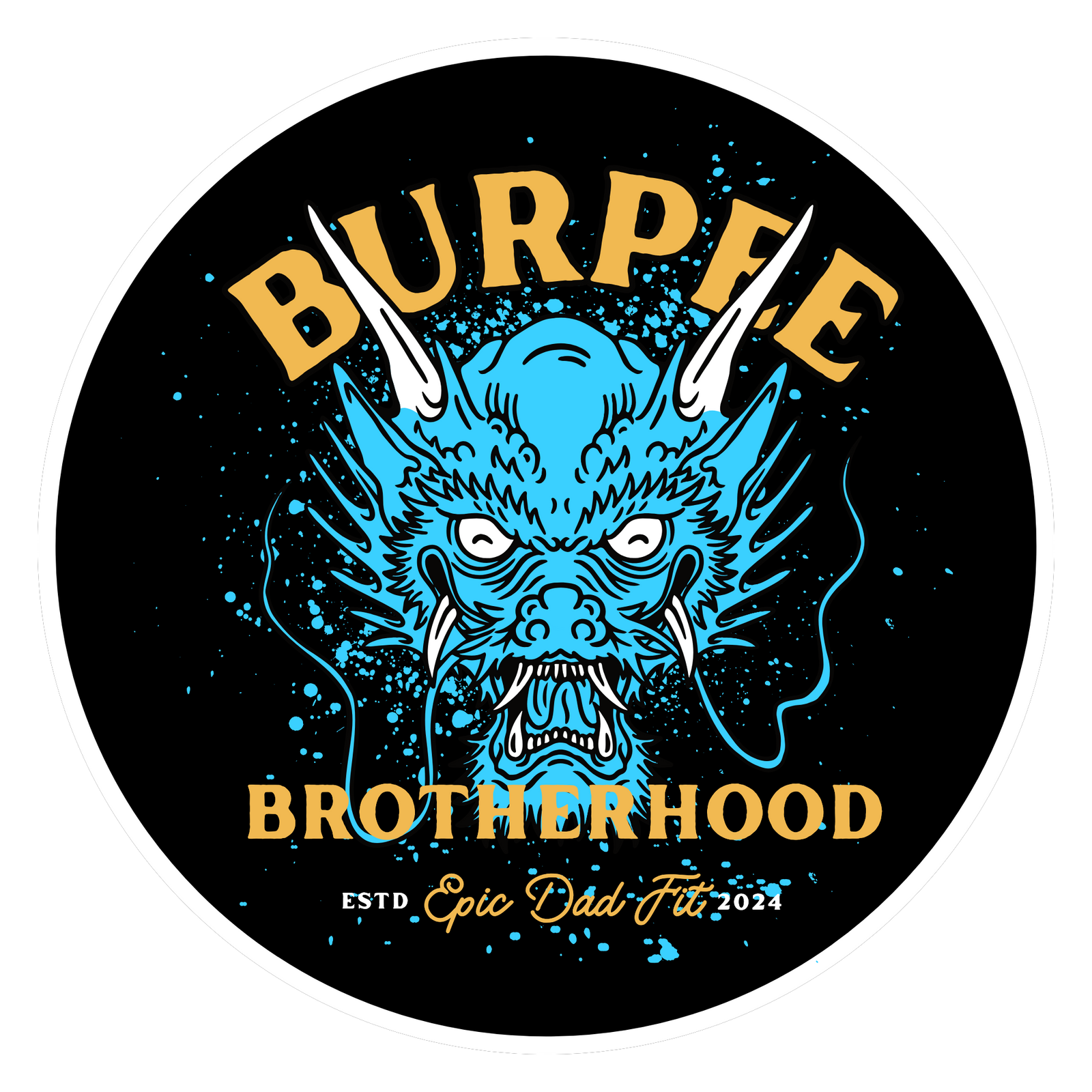 Burpee Brotherhood Sticker