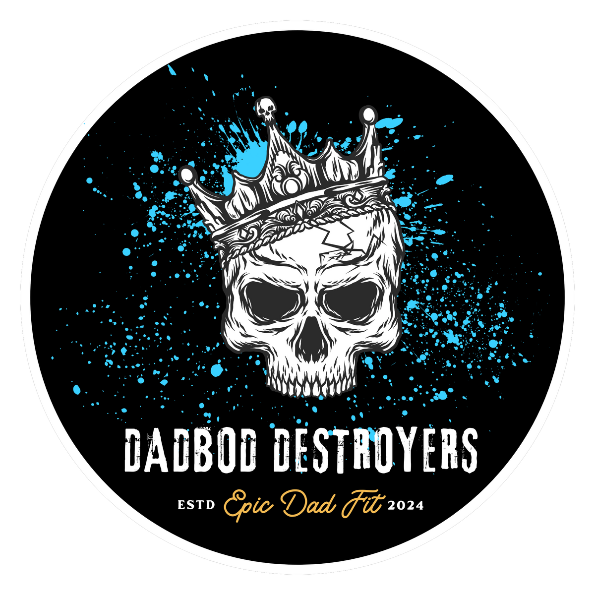 DadBod Destroyers Sticker