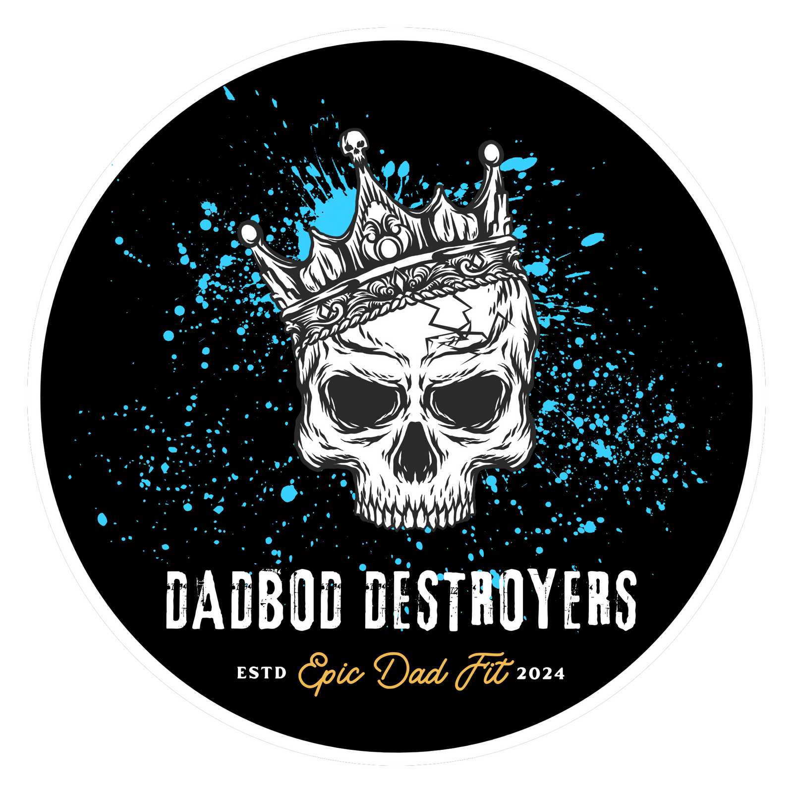 DadBod Destroyers Sticker