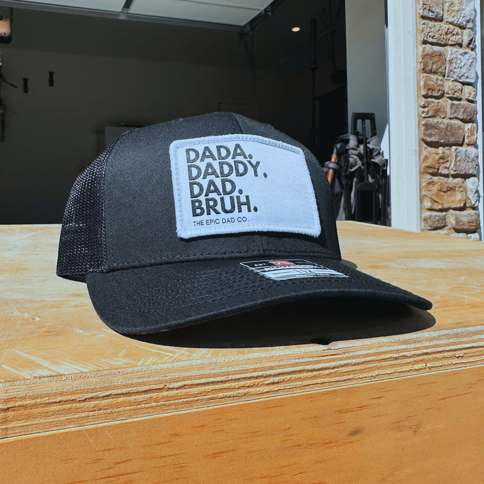 Dada. Daddy. Dad. Bruh. Snapback