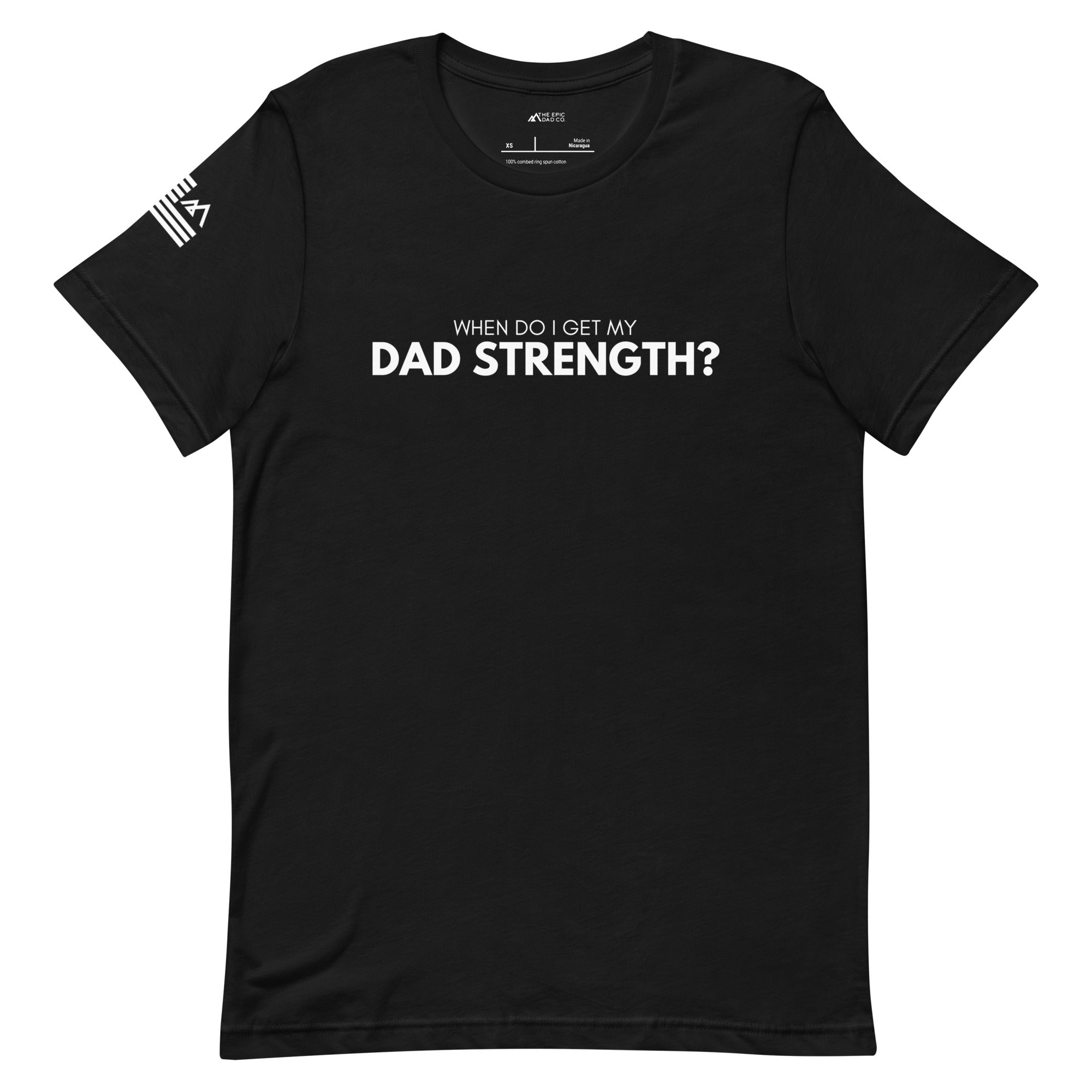 Dad Strength (Black)