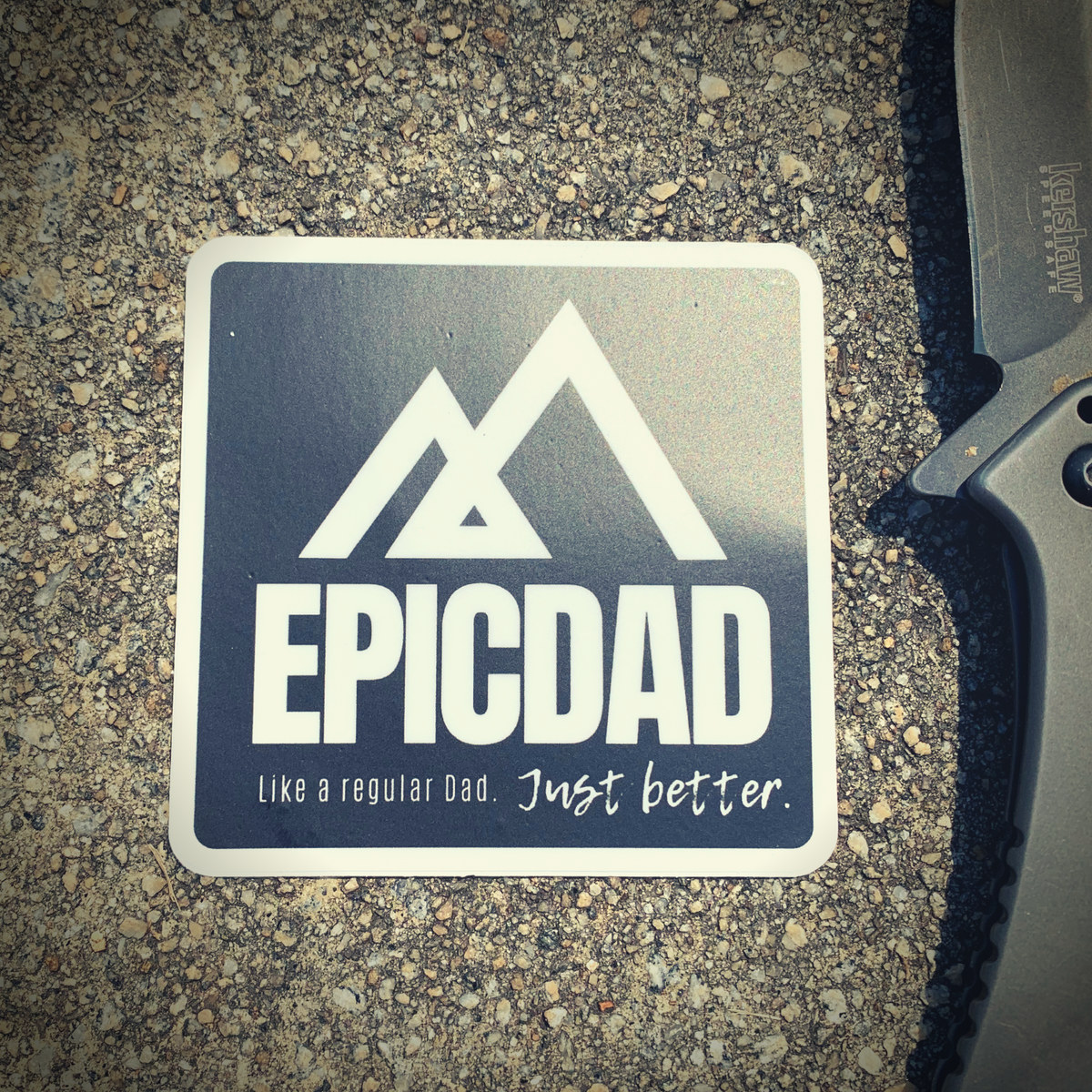 The Epic Dad Co. Original Sticker