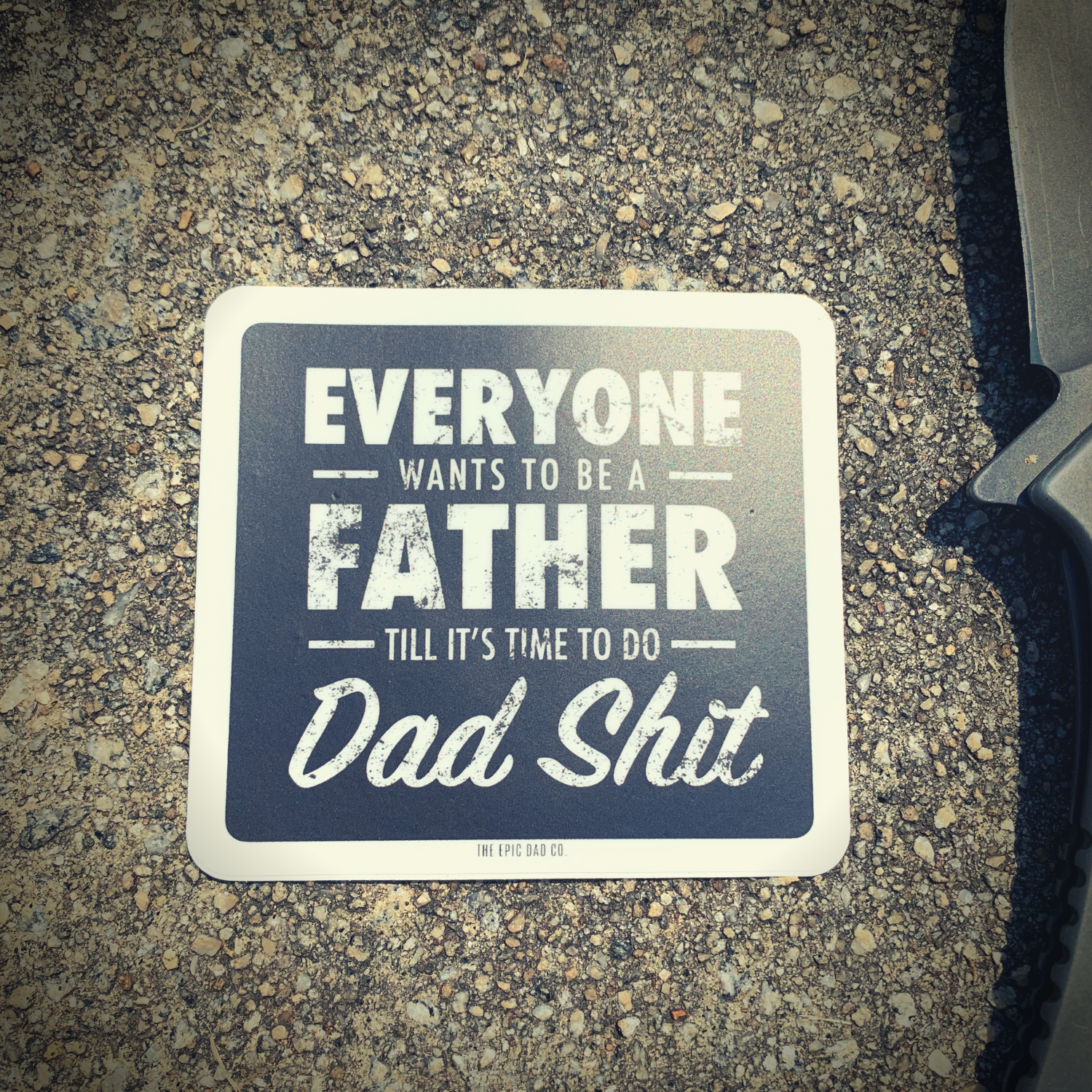 Dad Shit Sticker