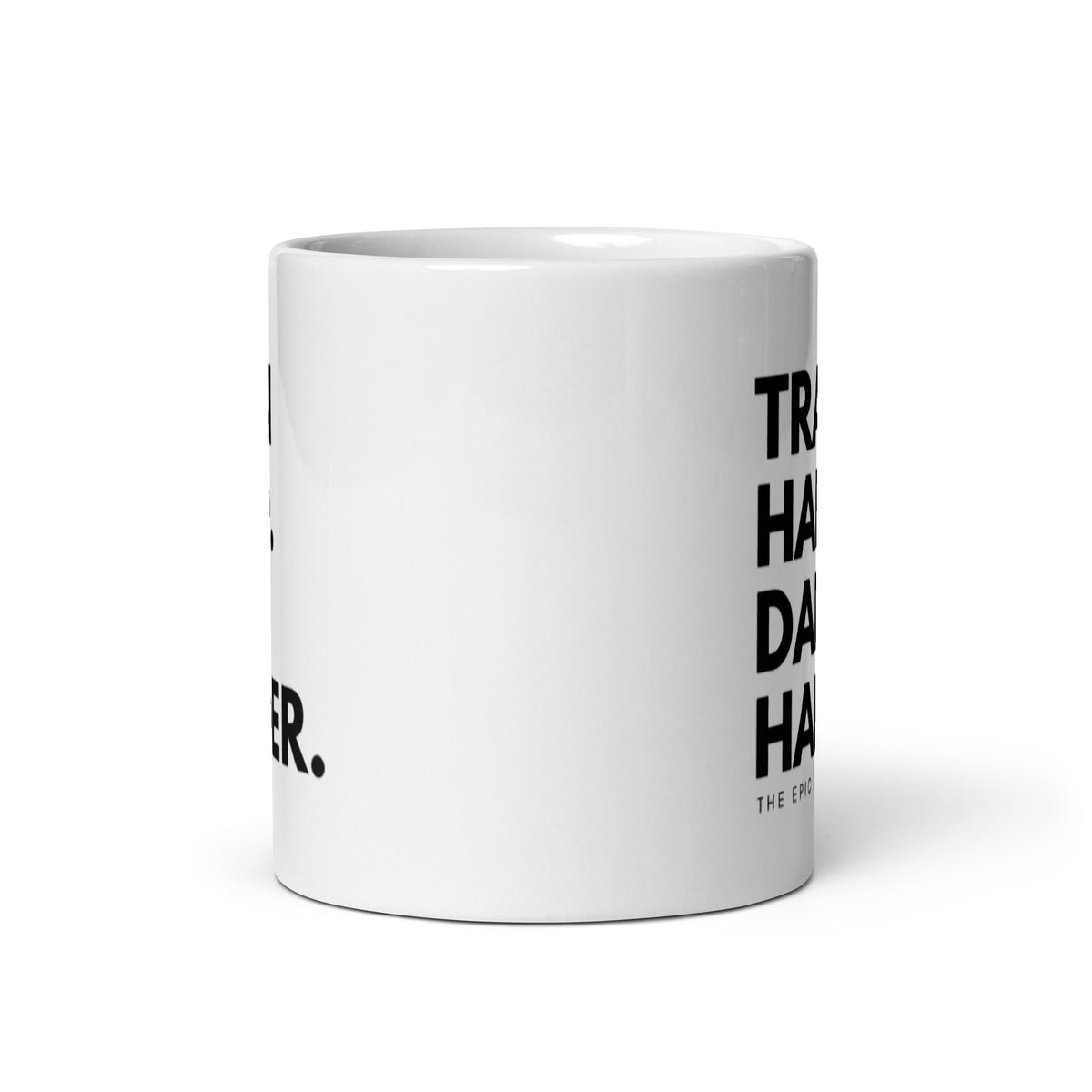 Train Hard. Dad Harder Coffee Mug